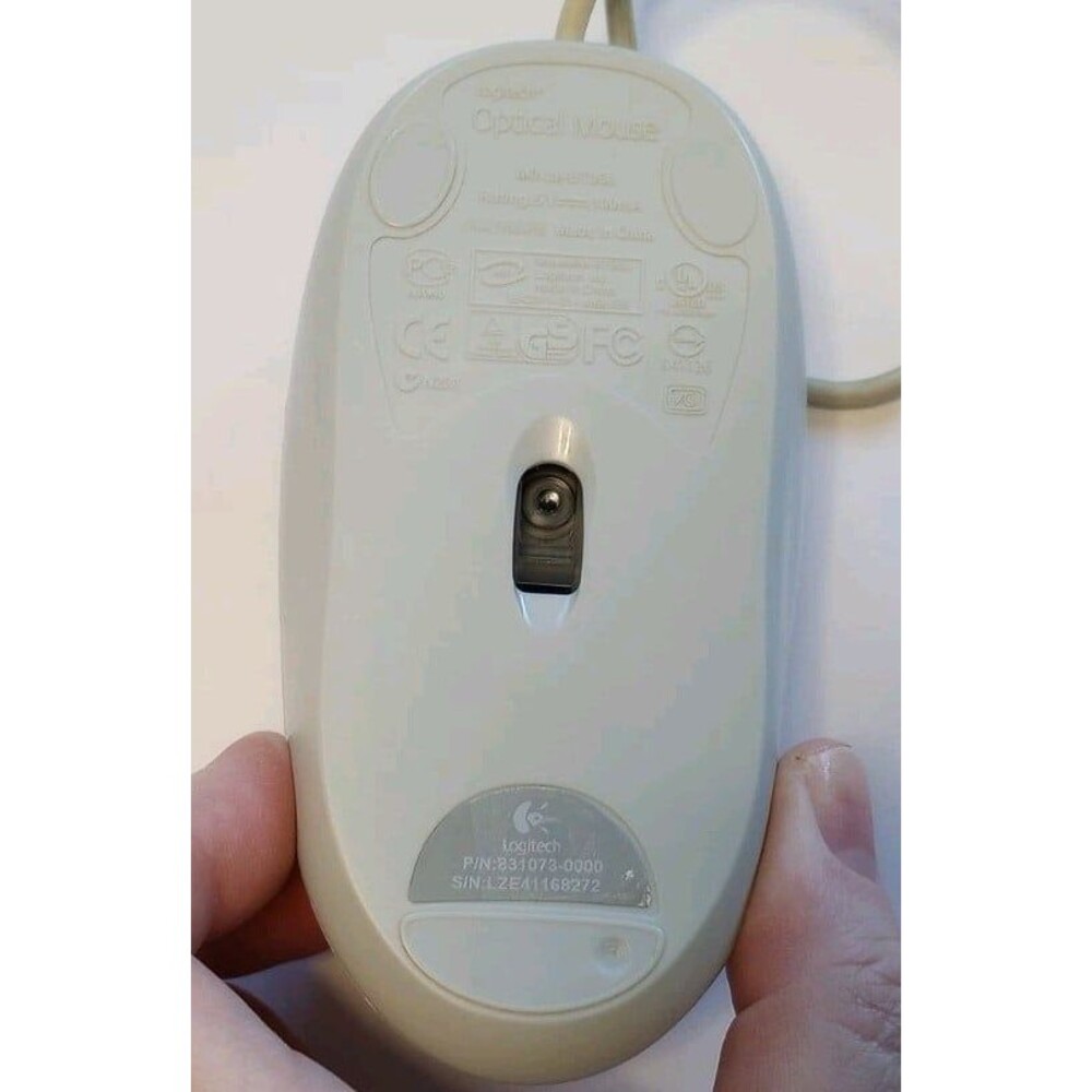 Logitech Optical Mouse USB (Model: M-BT96a) Used Tested/Works - Picture 4 of 12